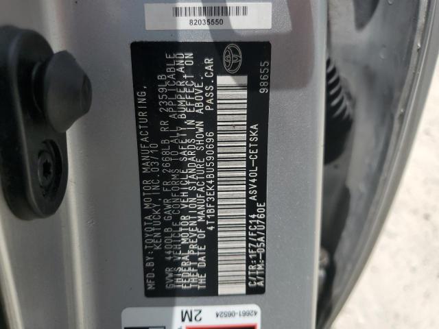 Фото 10 с аукциона – 2011 TOYOTA CAMRY BASE с VIN 4T1BF3EK4BU590696