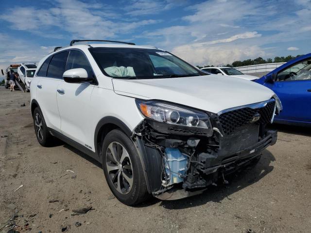KIA SORENTO EX 2016 with VIN 5XYPHDA56GG118714 - Photo from auction