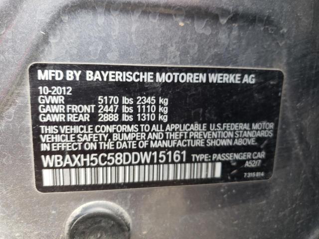 Photo 10 from auction – 2013 BMW 528 I with VIN WBAXH5C58DDW15161