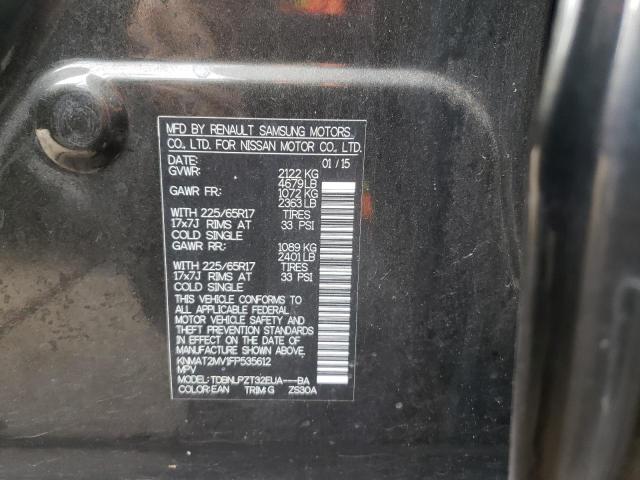 Photo 10 from auction – 2015 NISSAN ROGUE S with VIN KNMAT2MV1FP535612