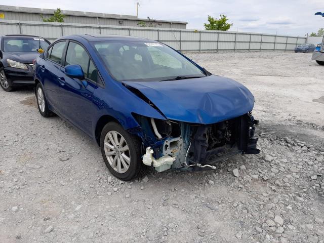HONDA CIVIC EX 2012 with VIN 19XFB2F89CE025665 - Photo from auction