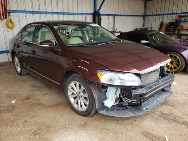 Photo 1 from auction – 2012 VOLKSWAGEN PASSAT SEL with VIN 1VWCH7A36CC100806