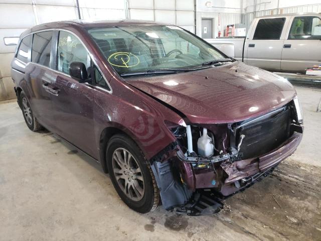 HONDA ODYSSEY EX 2013 with VIN 5FNRL5H61DB040356 - Photo from auction