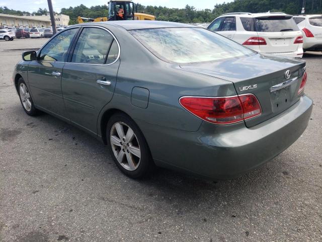 Photo 3 from auction – 2005 LEXUS ES 330 with VIN JTHBA30G255105152