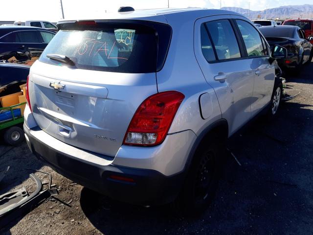 Photo 4 from auction – 2016 CHEVROLET TRAX LS with VIN KL7CJKSB7GB674307