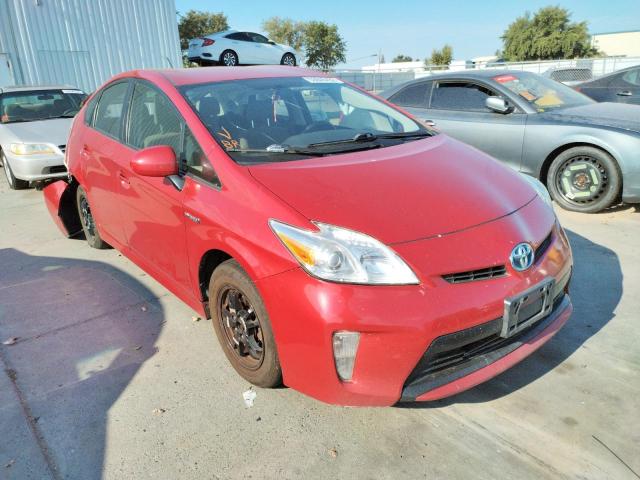TOYOTA PRIUS 2015 with VIN JTDKN3DU6F0468090 - Photo from auction