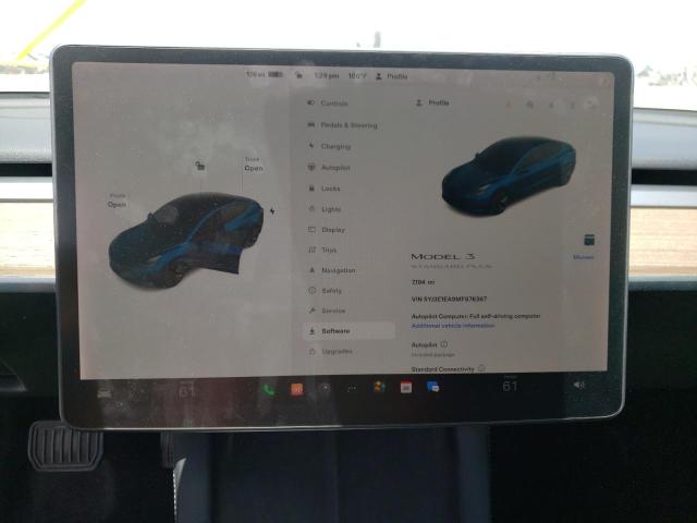 Photo 8 from auction – 2021 TESLA MODEL 3 with VIN 5YJ3E1EA9MF876367