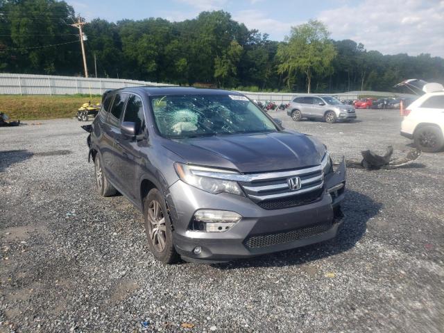 HONDA PILOT EXL 2016 with VIN 5FNYF5H80GB005851 - Photo from auction