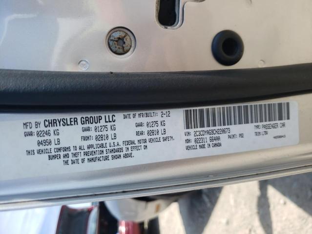 Photo 10 from auction – 2012 DODGE CHALLENGER with VIN 2C3CDYAG9CH220673
