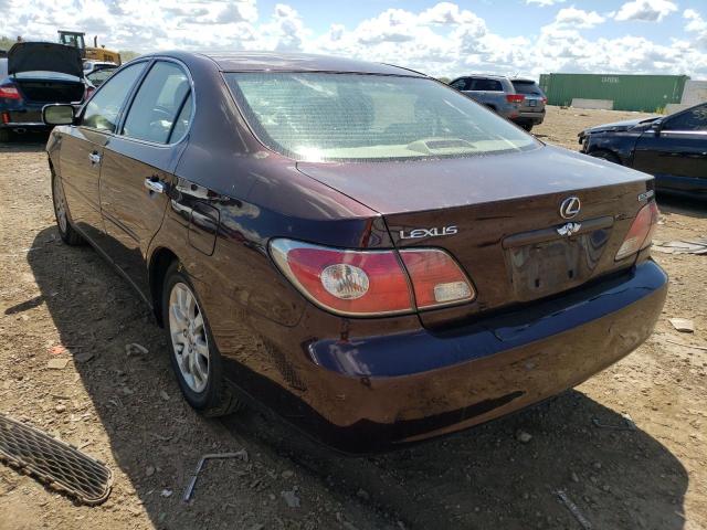 Photo 3 from auction – 2002 LEXUS ES 300 with VIN JTHBF30G125030912