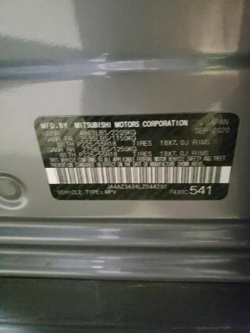 Photo 10 from auction – 2020 MITSUBISHI OUTLANDER with VIN JA4AZ3A34LZ044291