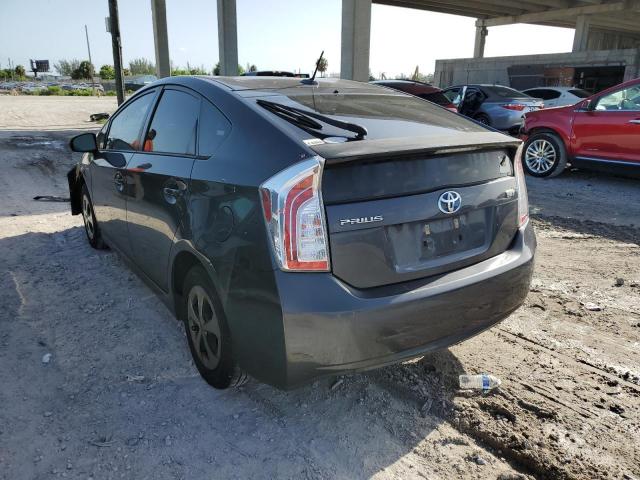 Photo 3 from auction – 2012 TOYOTA PRIUS with VIN JTDKN3DUXC5427007