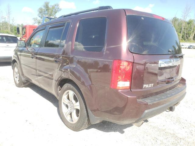 Photo 3 from auction – 2009 HONDA PILOT EXL with VIN 5FNYF48529B001898