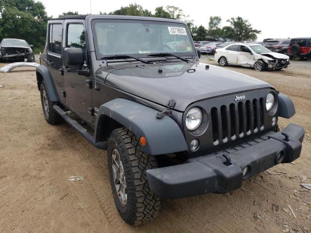 JEEP WRANGLER U 2017 with VIN 1C4BJWDG1HL590185 - Photo from auction
