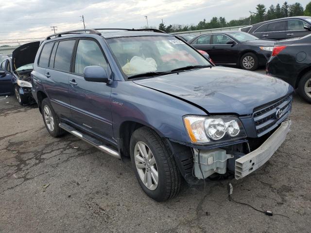 TOYOTA HIGHLANDER 2001 with VIN JTEHF21A310040476 - Photo from auction