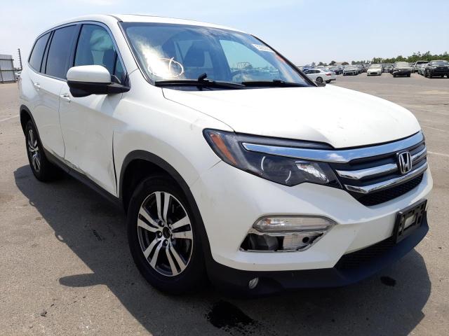 HONDA PILOT EXL 2018 with VIN 5FNYF6H53JB018709 - Photo from auction