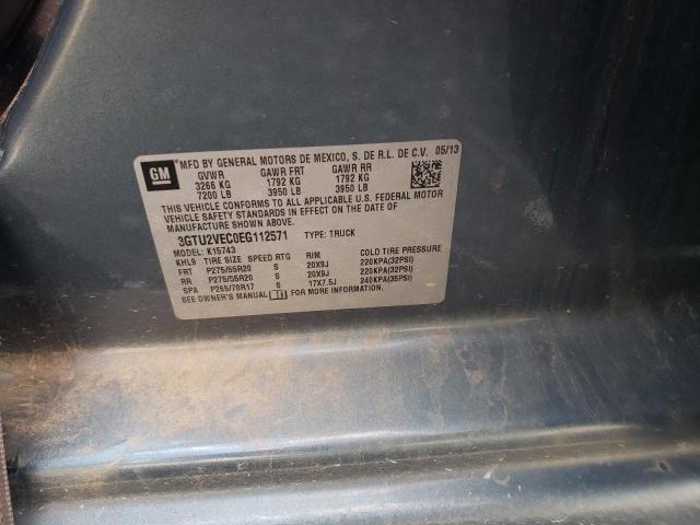 Photo 10 from auction – 2014 GMC SIERRA K15 with VIN 3GTU2VEC0EG112571