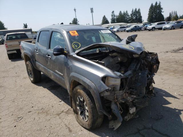 TOYOTA TACOMA DOU 2017 with VIN 3TMCZ5AN9HM058773 - Photo from auction