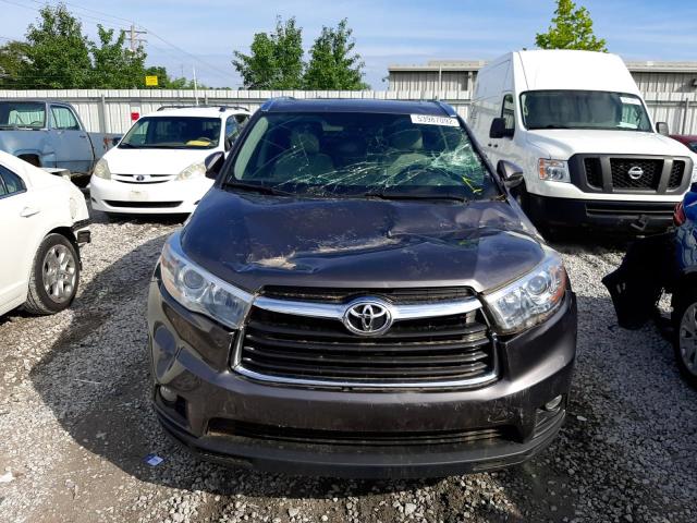 Фото 9 с аукциона – 2016 TOYOTA HIGHLANDER с VIN 5TDJKRFH7GS321072