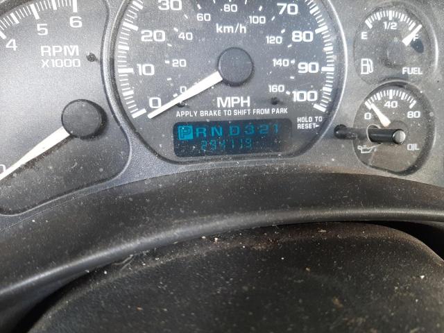 Photo 8 from auction – 2002 CHEVROLET AVALANCHE with VIN 3GNEK13T72G205560