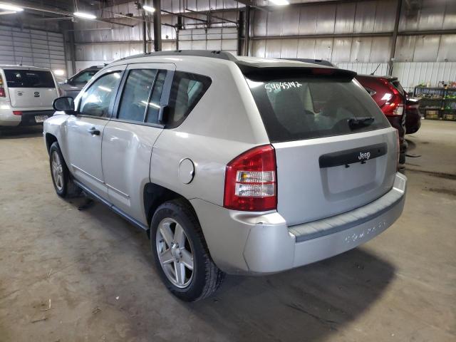 Photo 3 from auction – 2008 JEEP COMPASS SP with VIN 1J8FT47W38D691850