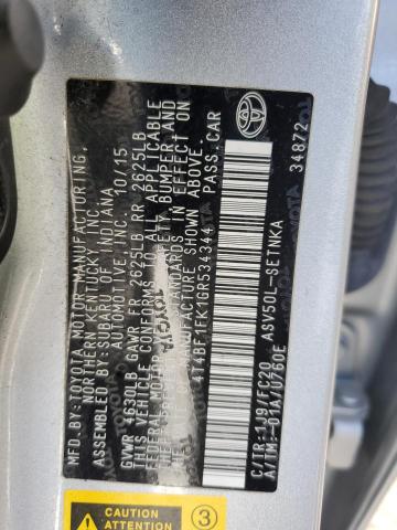 Photo 10 from auction – 2016 TOYOTA CAMRY LE with VIN 4T4BF1FK1GR534344