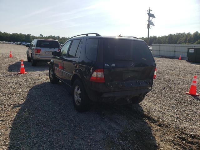 Photo 3 from auction – 2002 MERCEDES-BENZ ML 320 with VIN 4JGAB54E72A316702