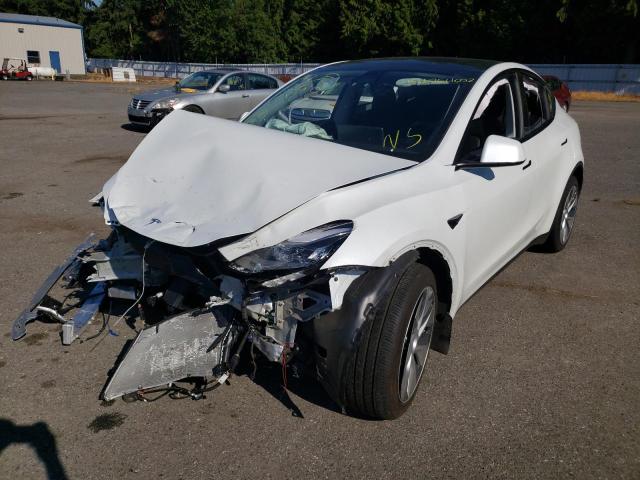 Photo 2 from auction – 2022 TESLA MODEL Y with VIN 7SAYGDEE5NF353646