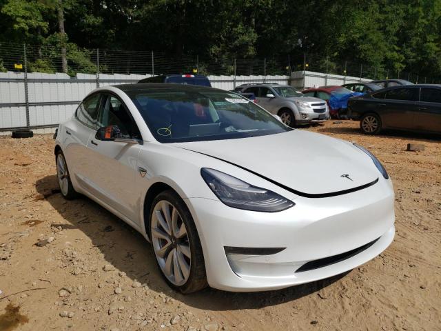 TESLA MODEL 3 2018 with VIN 5YJ3E1EB2JF106564 - Photo from auction