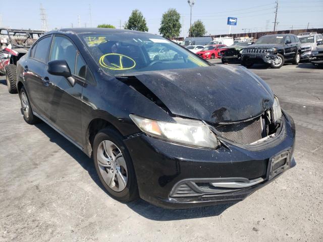 HONDA CIVIC LX 2013 with VIN 2HGFB2F52DH518746 - Photo from auction
