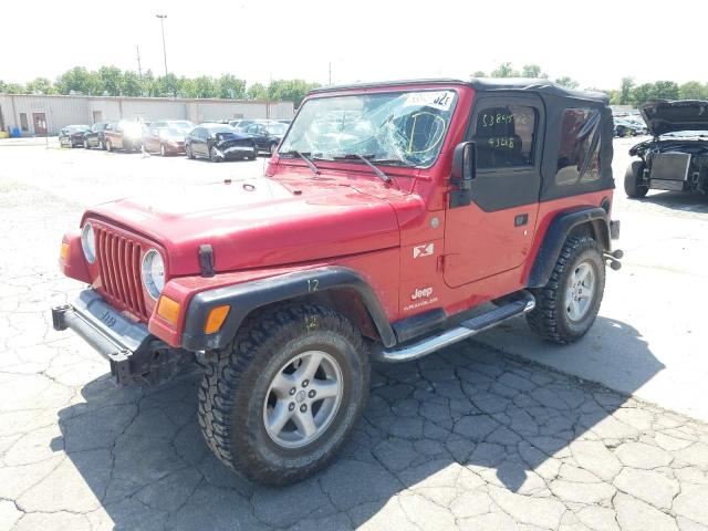 Photo 2 from auction – 2004 JEEP WRANGLER X with VIN 1J4FA39S54P770005