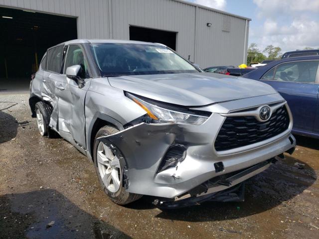 TOYOTA HIGHLANDER 2020 with VIN 5TDCZRAHXLS504018 - Photo from auction