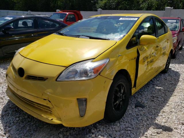 Photo 2 from auction – 2014 TOYOTA PRIUS with VIN JTDKN3DU6E1821680