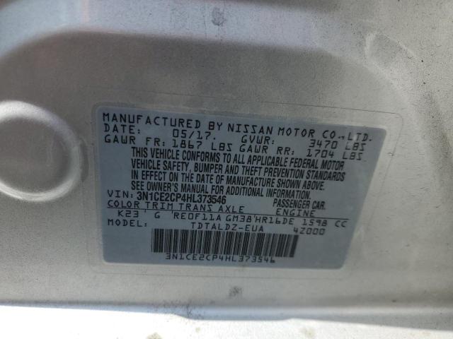 Photo 10 from auction – 2017 NISSAN VERSA NOTE with VIN 3N1CE2CP4HL373546
