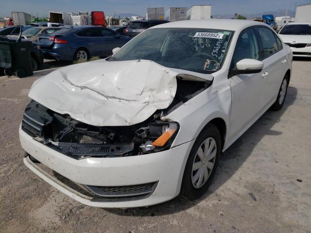 Photo 2 from auction – 2013 VOLKSWAGEN PASSAT S with VIN 1VWAP7A34DC049706