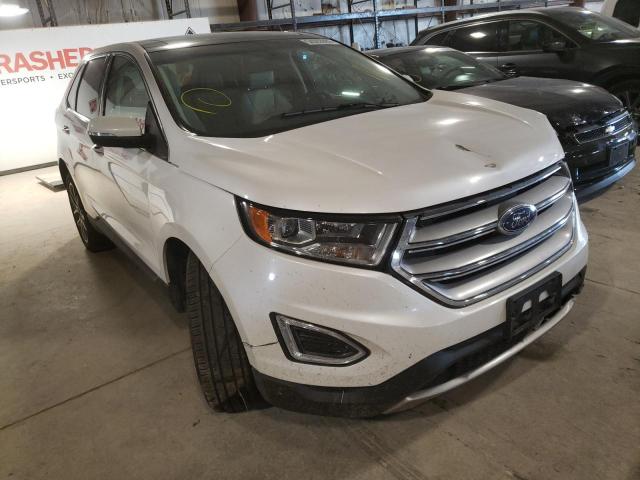 FORD EDGE TITAN 2018 with VIN 2FMPK3K82JBC19051 - Photo from auction