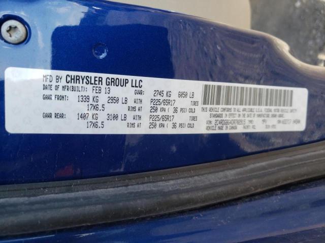 Photo 10 from auction – 2013 DODGE GRAND CARA with VIN 2C4RDGBG4DR702915