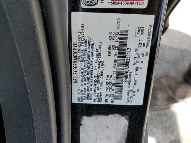 Photo 10 from auction – 2011 FORD FUSION SEL with VIN 3FAHP0JA0BR333412