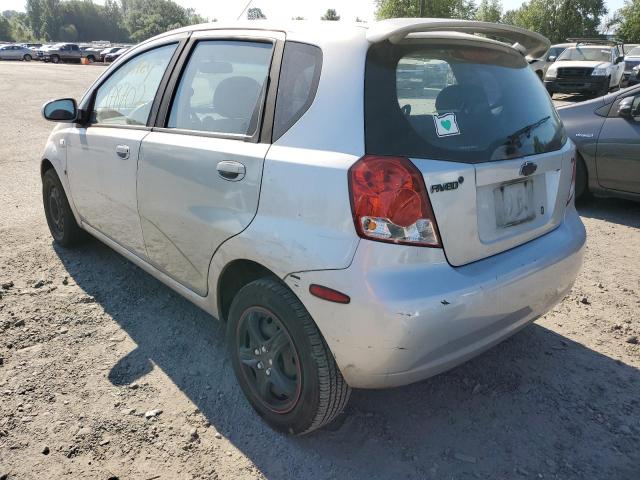 Photo 3 from auction – 2007 CHEVROLET AVEO BASE with VIN KL1TD66687B704324