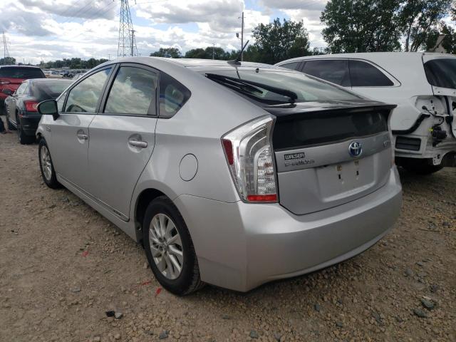 Photo 3 from auction – 2014 TOYOTA PRIUS PLUG with VIN JTDKN3DP7E3058972