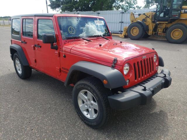Photo 1 from auction – 2015 JEEP WRANGLER with VIN 1C4HJWDG6FL608817