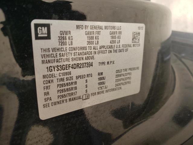 Photo 10 from auction – 2013 CADILLAC ESCALADE E with VIN 1GYS3GEF4DR207394