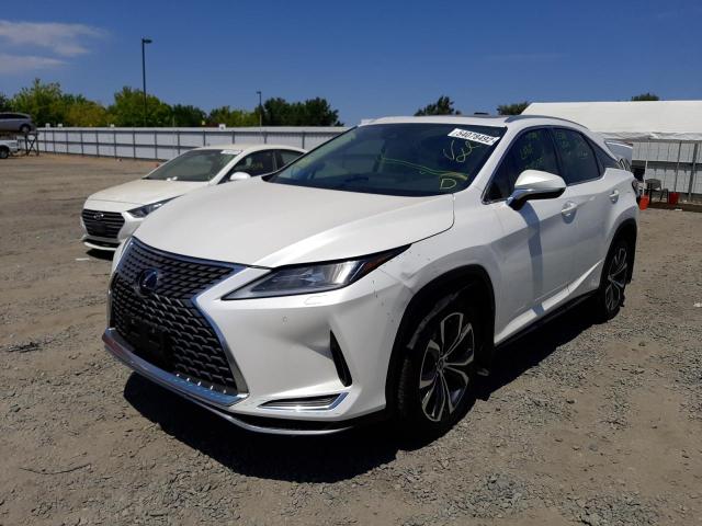 Photo 2 from auction – 2022 LEXUS RX 450H with VIN 2T2HGMDA1NC080488
