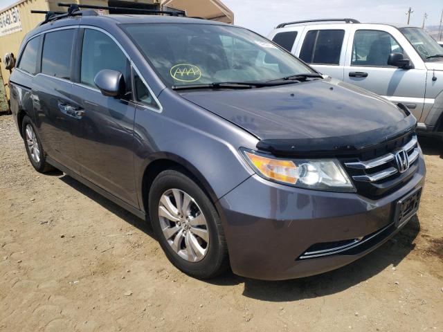 HONDA ODYSSEY EX 2015 with VIN 5FNRL5H63FB070090 - Photo from auction
