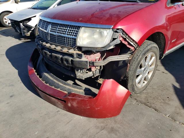 Photo 9 from auction – 2007 LINCOLN MKX with VIN 2LMDU68C97BJ30648
