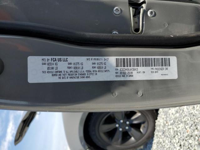 Photo 10 from auction – 2018 DODGE CHARGER SX with VIN 2C3CDXHGXJH156415