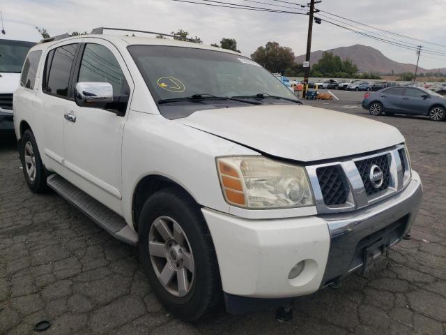 NISSAN ARMADA SE 2005 with VIN 5N1AA08B95N740532 - Photo from auction