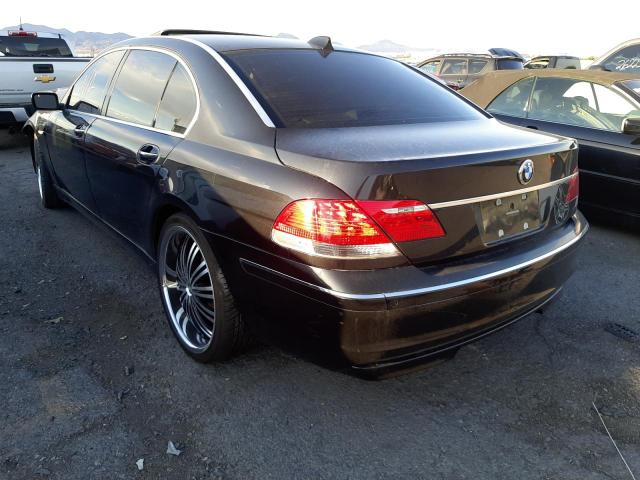 Photo 3 from auction – 2007 BMW 750 with VIN WBAHN835X7DT69345
