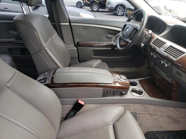 Photo 5 from auction – 2006 BMW 750 LI with VIN WBAHN83546DT34444