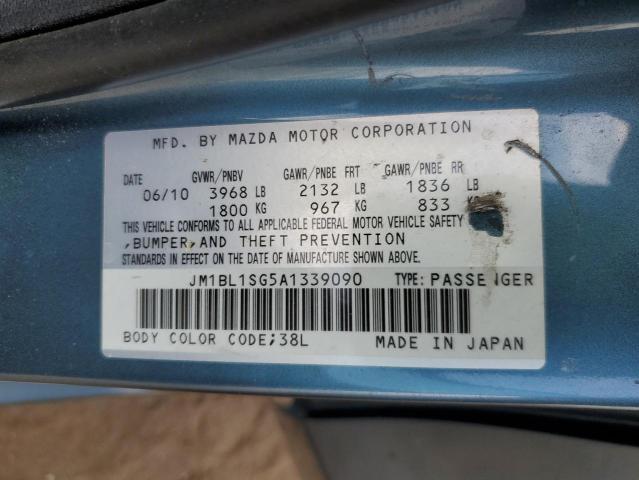 Photo 10 from auction – 2010 MAZDA 3 I with VIN JM1BL1SG5A1339090